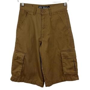 Old Skool Streetwear Y2K 90s Hip Hop Shorts Boys Brown Chino Size 10
